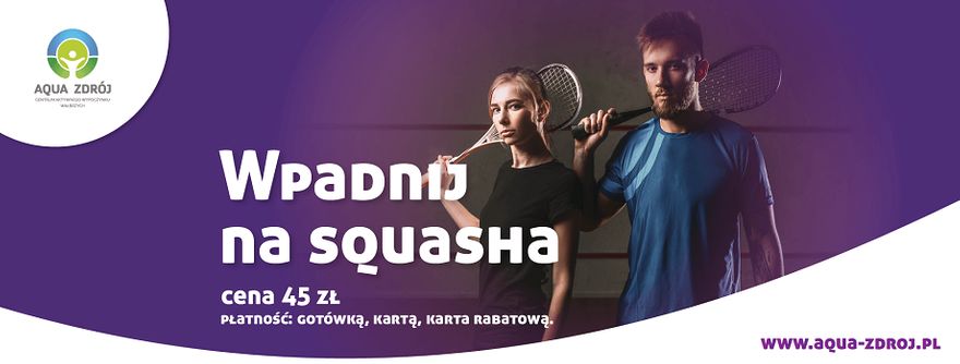 Wałbrzych: Zagraj w squasha