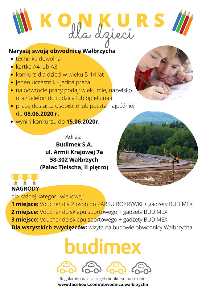 Wałbrzych: Narysuj obwodnicę