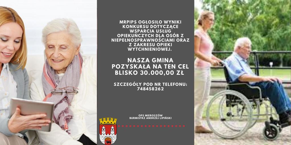 REGION, Mieroszów: Opieka nad niepełnosprawnymi
