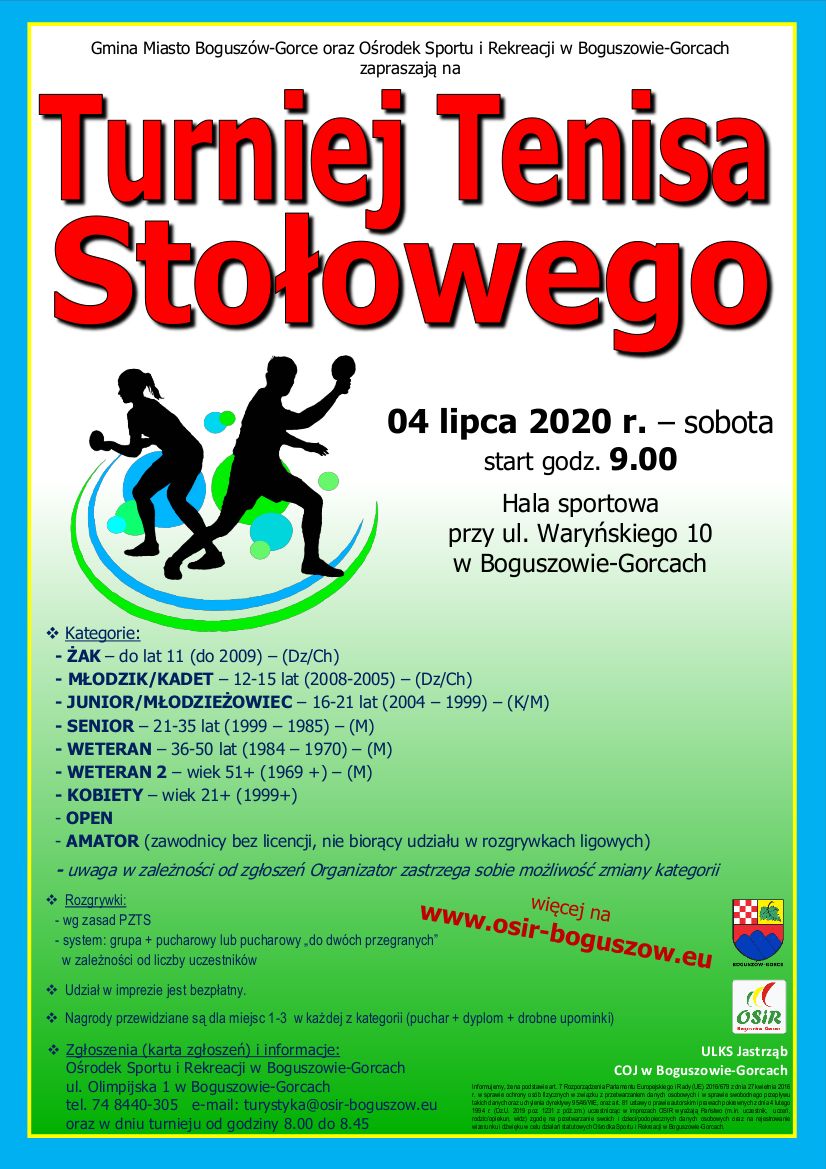 Boguszów-Gorce: Turniej tenisa