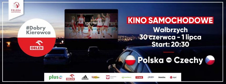 Wałbrzych: Kino samochodowe dla kibiców
