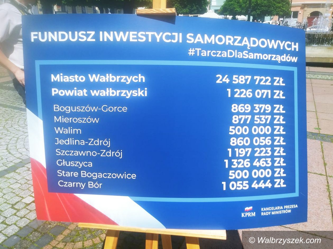 Wałbrzych: 24 miliony dla Wałbrzycha
