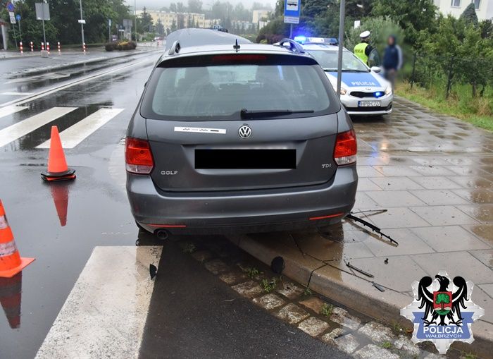 Wałbrzych: Zderzenie na Piaskowej