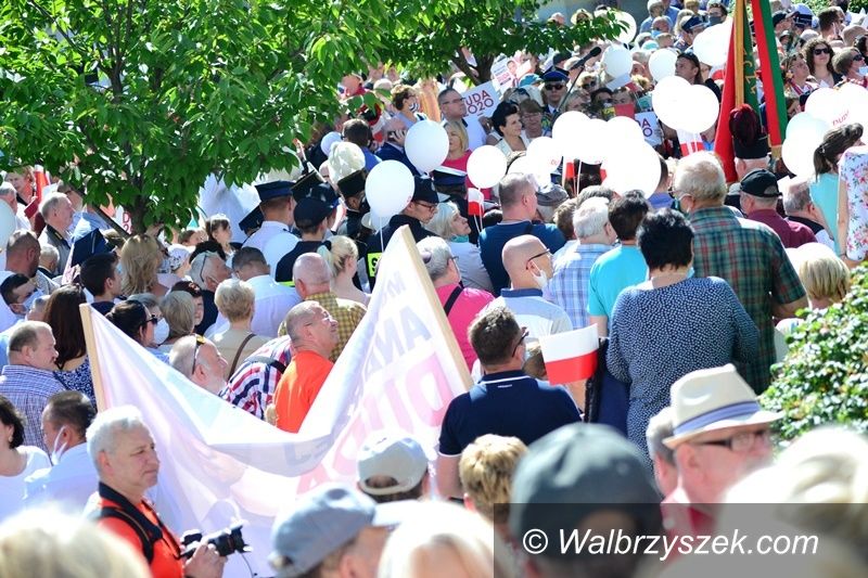 Wałbrzych: Duda w Wałbrzychu