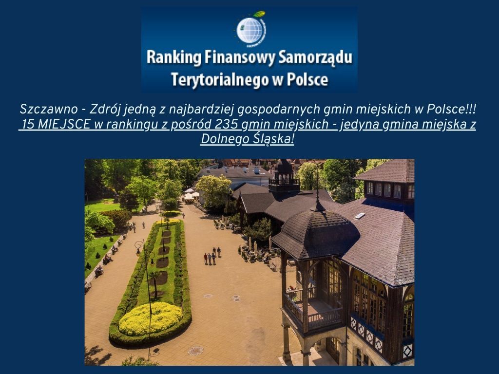 REGION, Szczawno-Zdrój: Szczawno wyróżnione