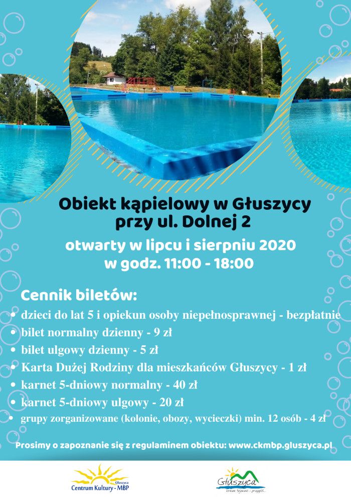 REGION, Głuszyca: Basen już czynny