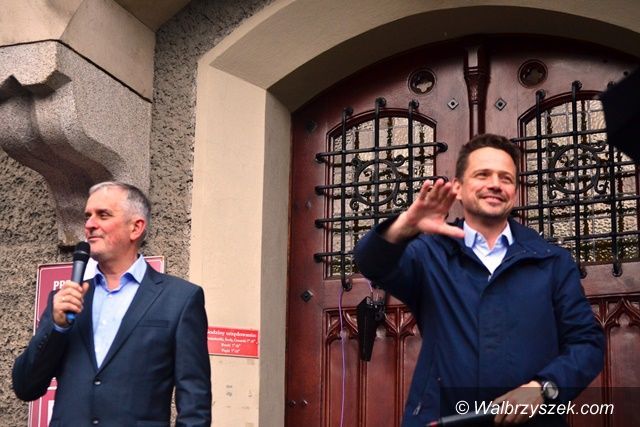 Wałbrzych: Trzaskowski zdobył Wałbrzych