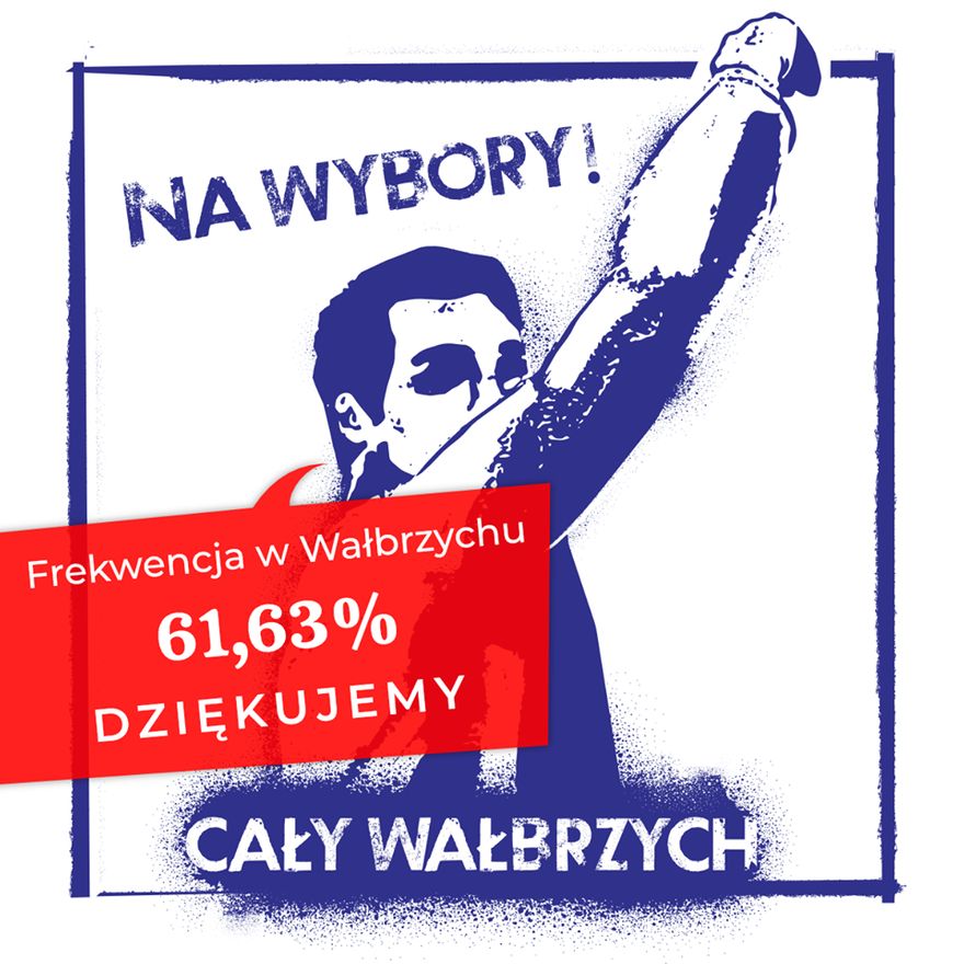 Wałbrzych: Frekwencja dopisała