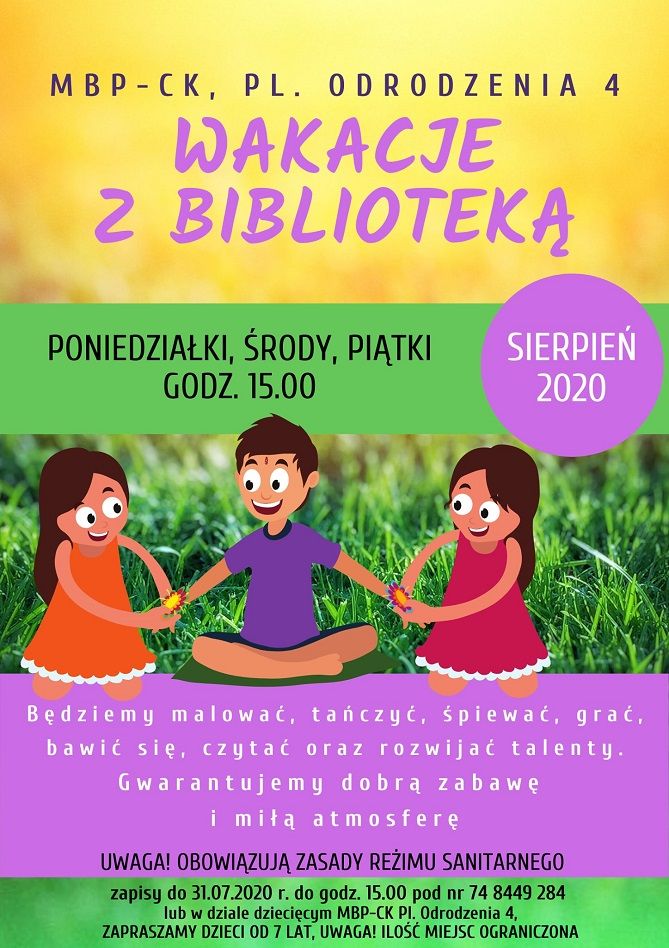 REGION, Boguszów-Gorce: MBP CK zaprasza
