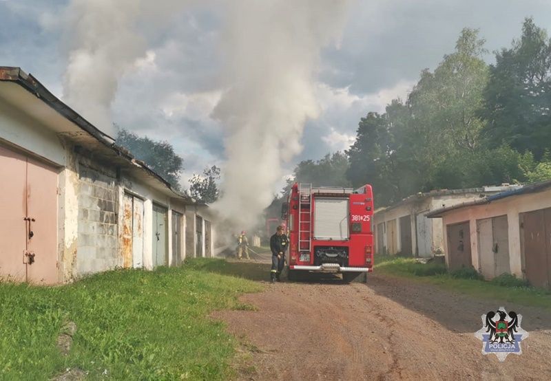 Wałbrzych: Ukradł i podpalił