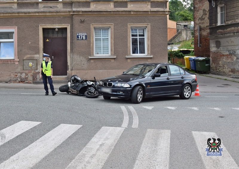 Wałbrzych/Rybnica Leśna: Wypadek goni wypadek