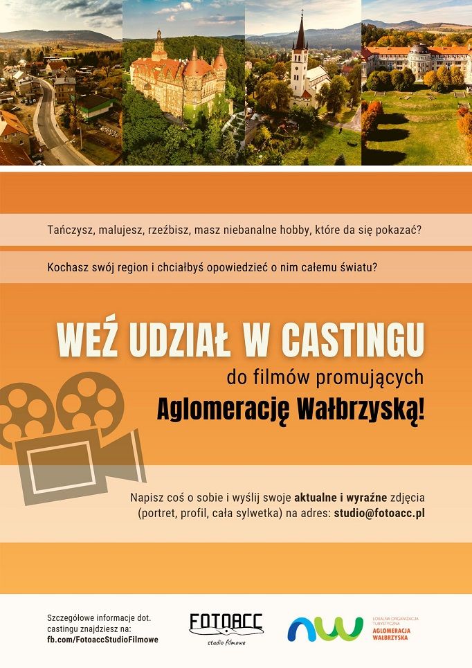 Wałbrzych/REGION: Szukają aktorów