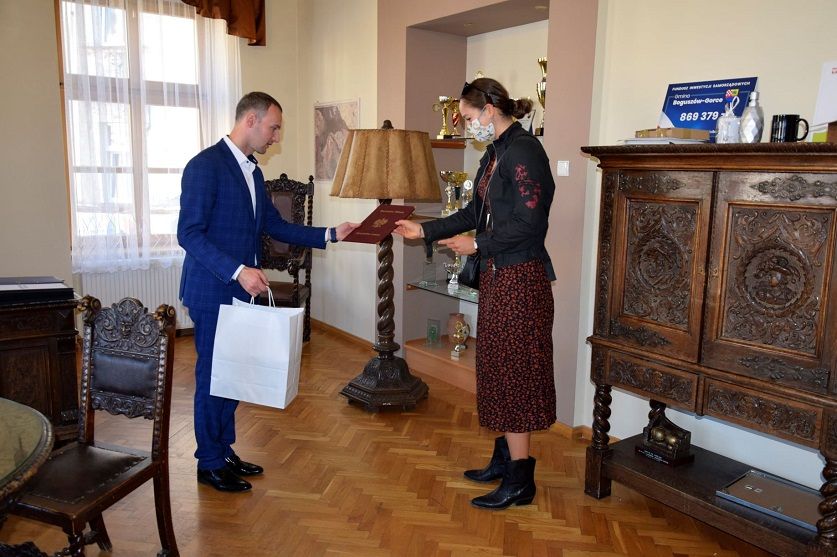 Boguszów-Gorce: Mistrzyni u Burmistrza