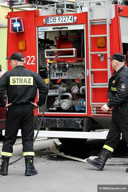 Wałbrzych: Szybko ugasili pożar