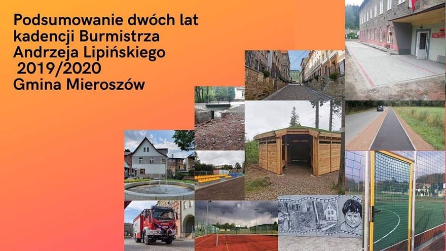 REGION, Mieroszów: Dwa lata burmistrza