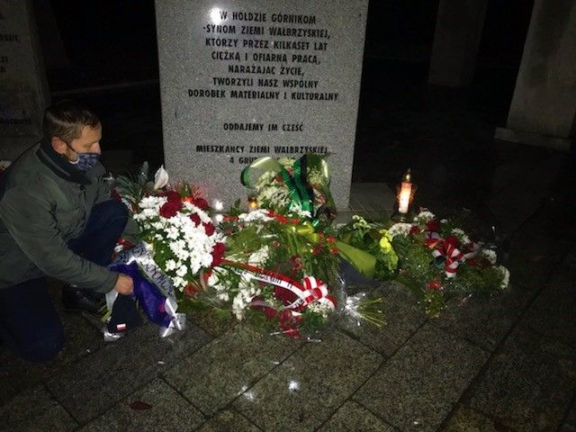 Wałbrzych: Pamiętają o górnikach