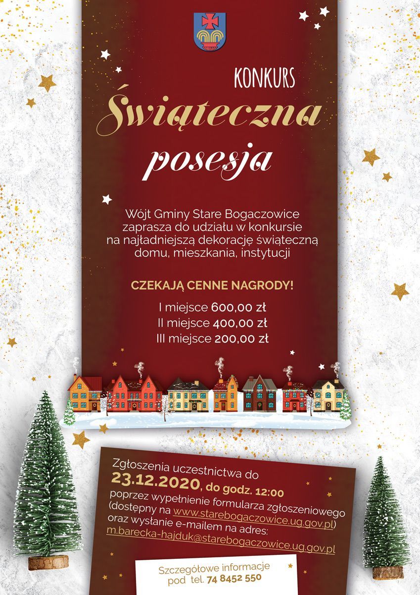 REGION, Stare Bogaczowice: Nagrodzą dekoracje