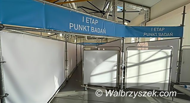 Wałbrzych: Centrum szczepień gotowe