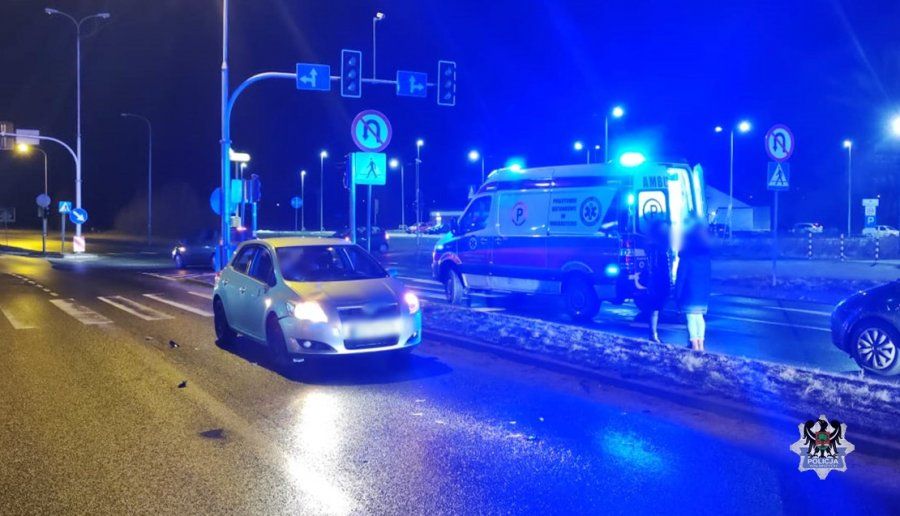 REGION, Szczawno-Zdrój: Piesza w szpitalu