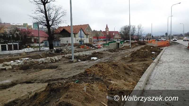 Wałbrzych: Kończą estakadę