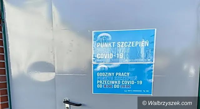 Wałbrzych/REGION: Wałbrzych może szczepić więcej