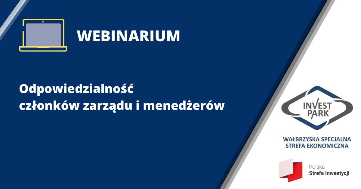 Wałbrzych/REGION: Odpowiedzialność menedżerów