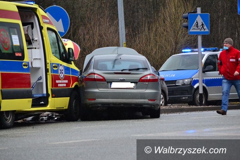 Wałbrzych: Groźny wypadek