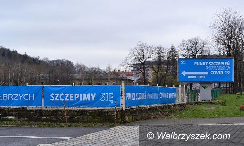 Wałbrzych: Szczepienia przyspieszają