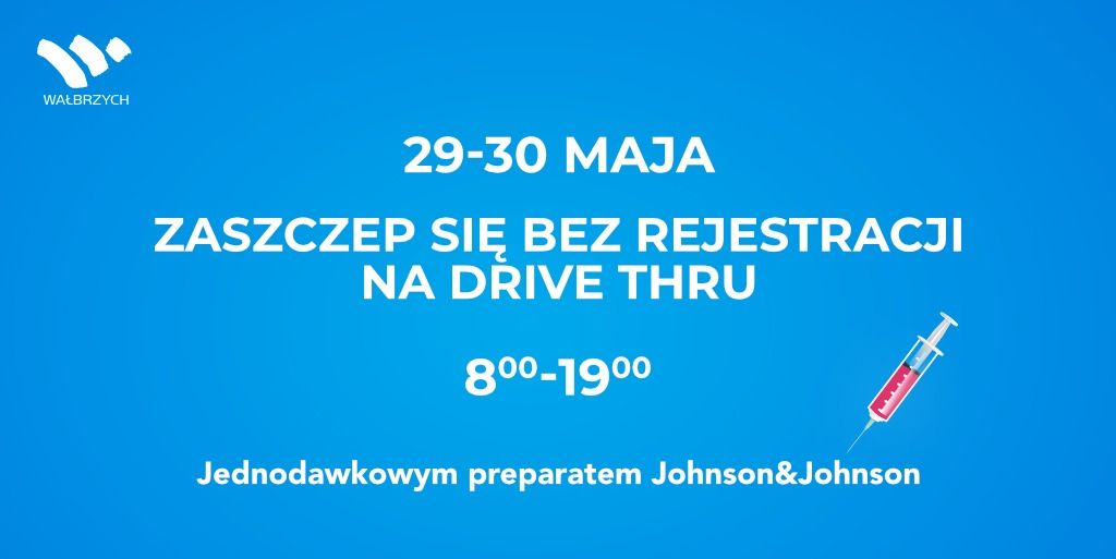 Wałbrzych: Szczepienia bez rejestracji