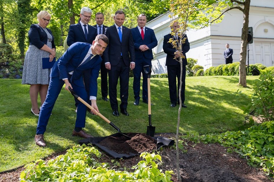 Wałbrzych/Kraj: Wałbrzyski dąb u prezydenta