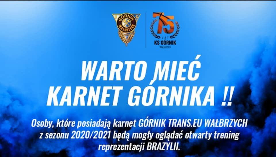 Wałbrzych: Brazylijczycy trenują w Wałbrzychu