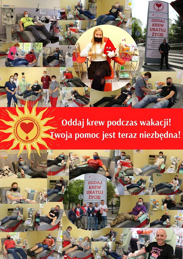 Wałbrzych/REGION: Krew potrzebna jest codziennie