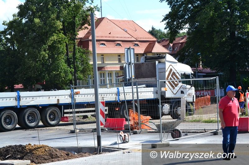 Wałbrzych: Prace jeszcze potrwają