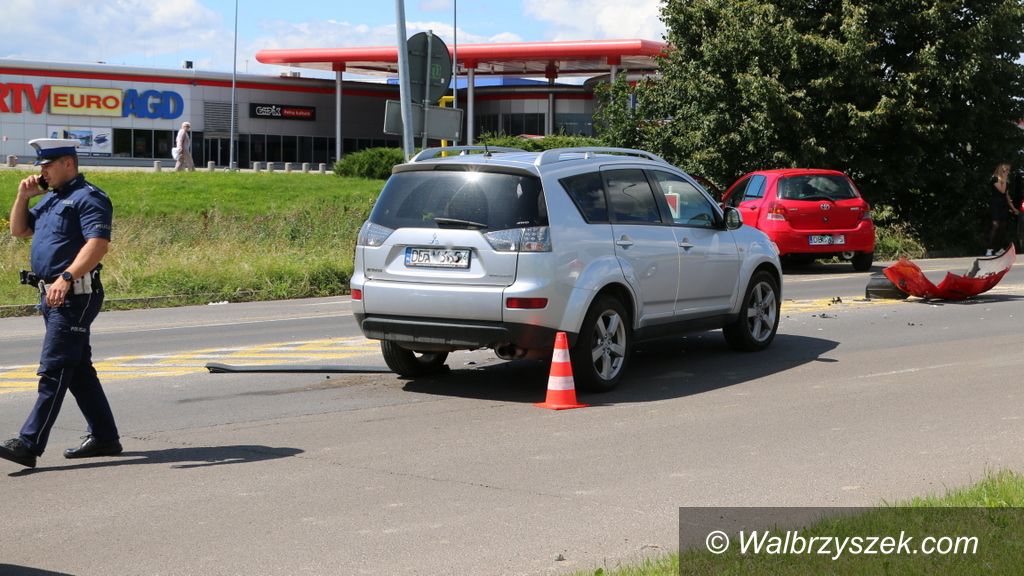 Wałbrzych: Wypadek w okolicach Tesco