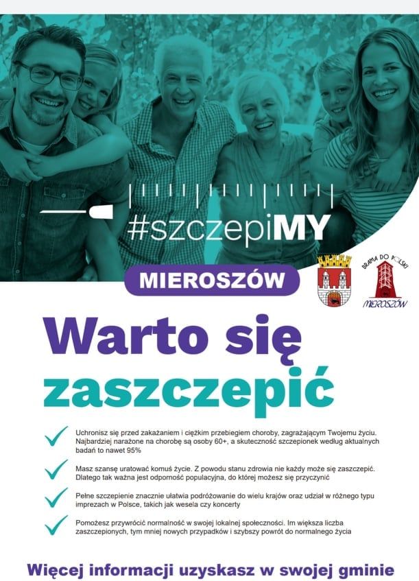 REGION, Mieroszów: Połowa się zaszczepiła