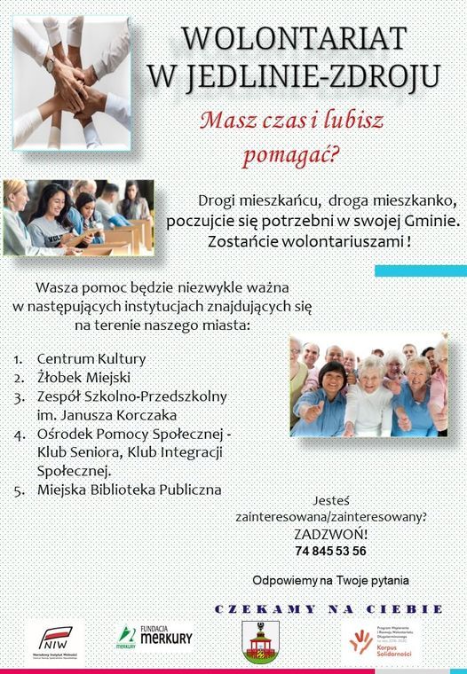 REGION, Jedlina-Zdrój: Otwarci na wolontariat