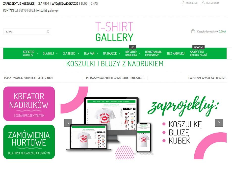 Wałbrzych/Kraj: Koszulki z własnym logo – kiedy warto zainwestować w t–shirt z logo?