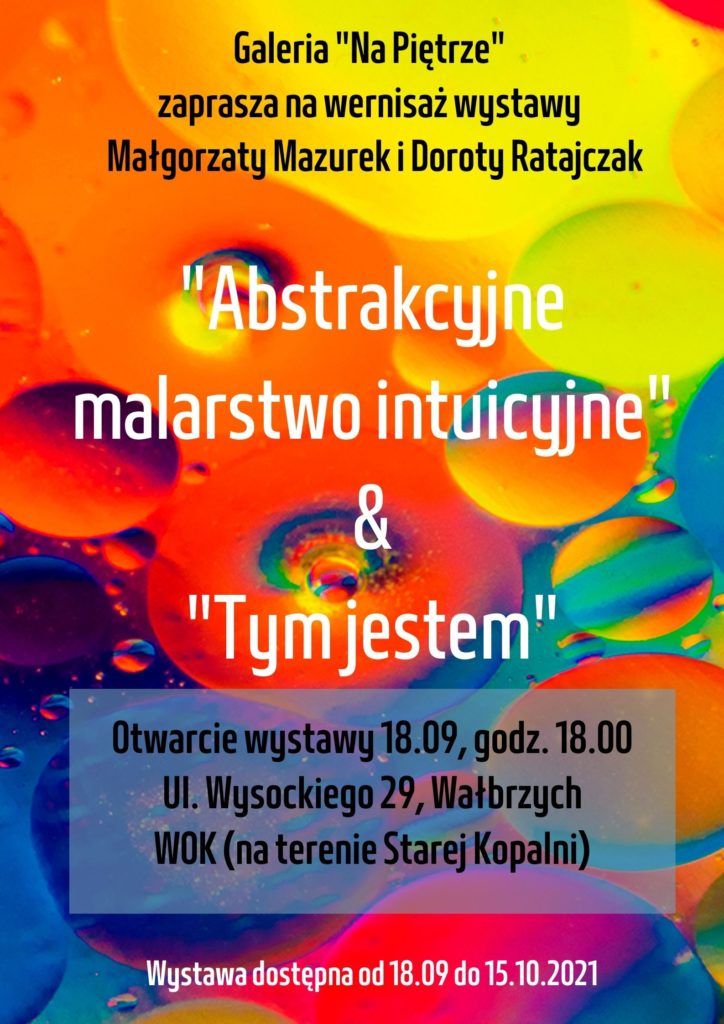 Wałbrzych: Abstrakcyjne malarstwo
