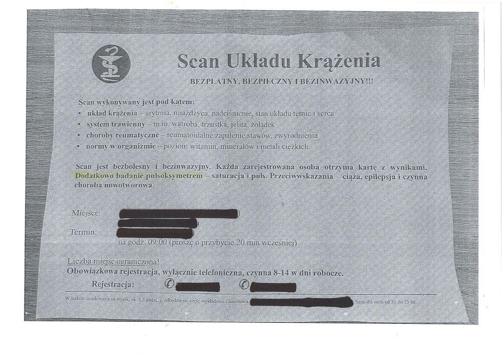 Wałbrzych/powiat wałbrzyski: Podejrzane badania