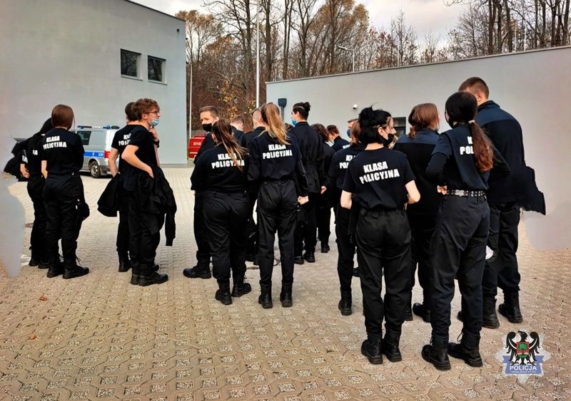 Wałbrzych/Szczawno-Zdrój: Uczniowie w komisariacie