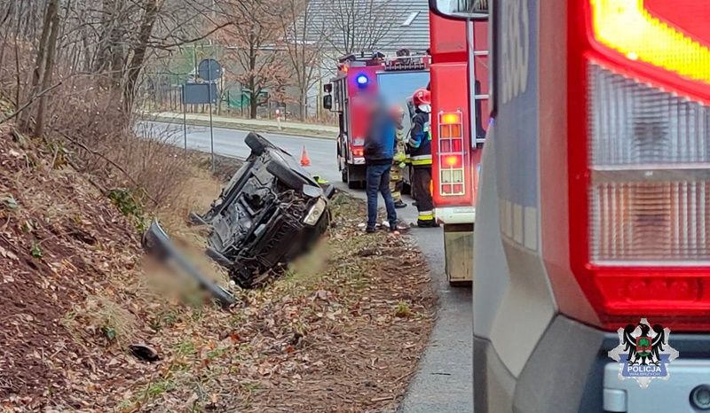 REGION, Szczawno-Zdrój: Wypadek na Ułanów Nadwiślańskich