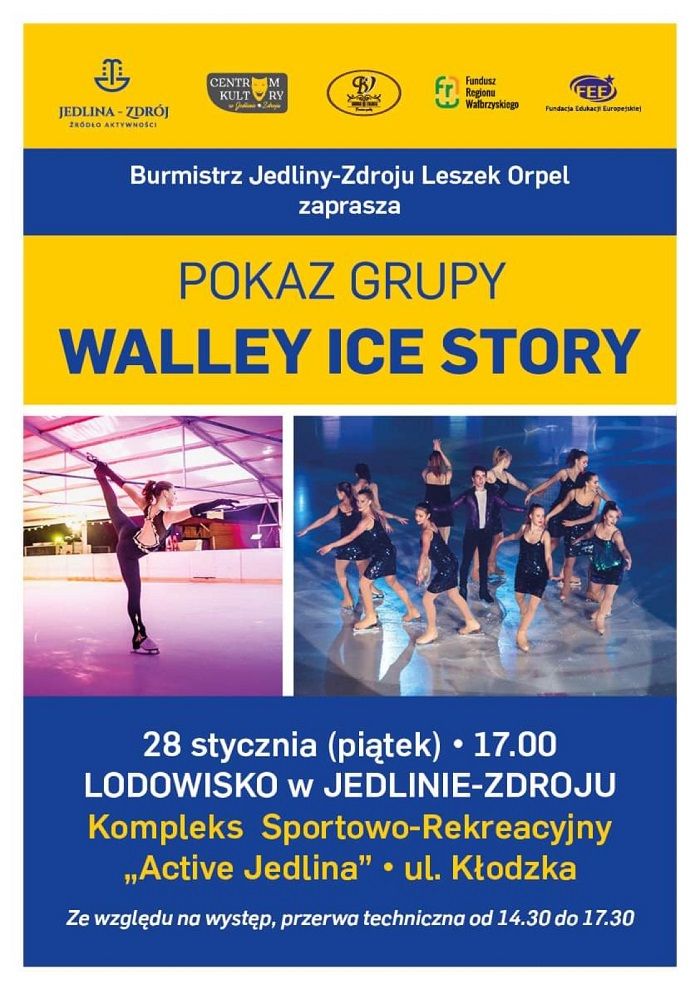 REGION, Jedlina-Zdrój: Rewia na lodzie