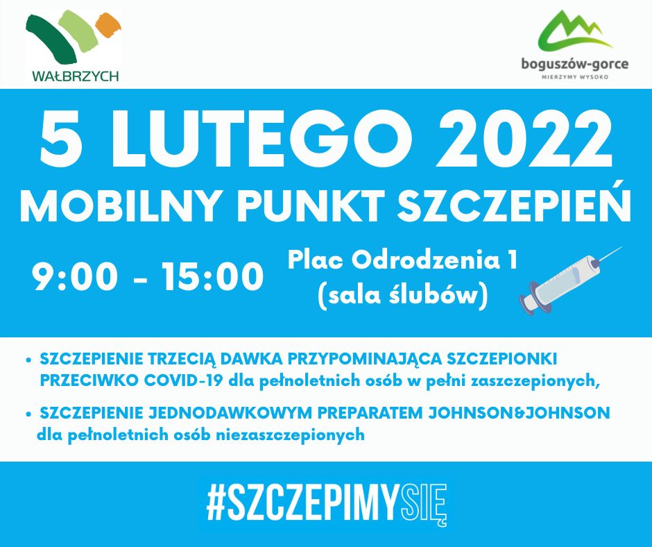 REGION, Boguszów-Gorce: Mobilny punkt szczepień