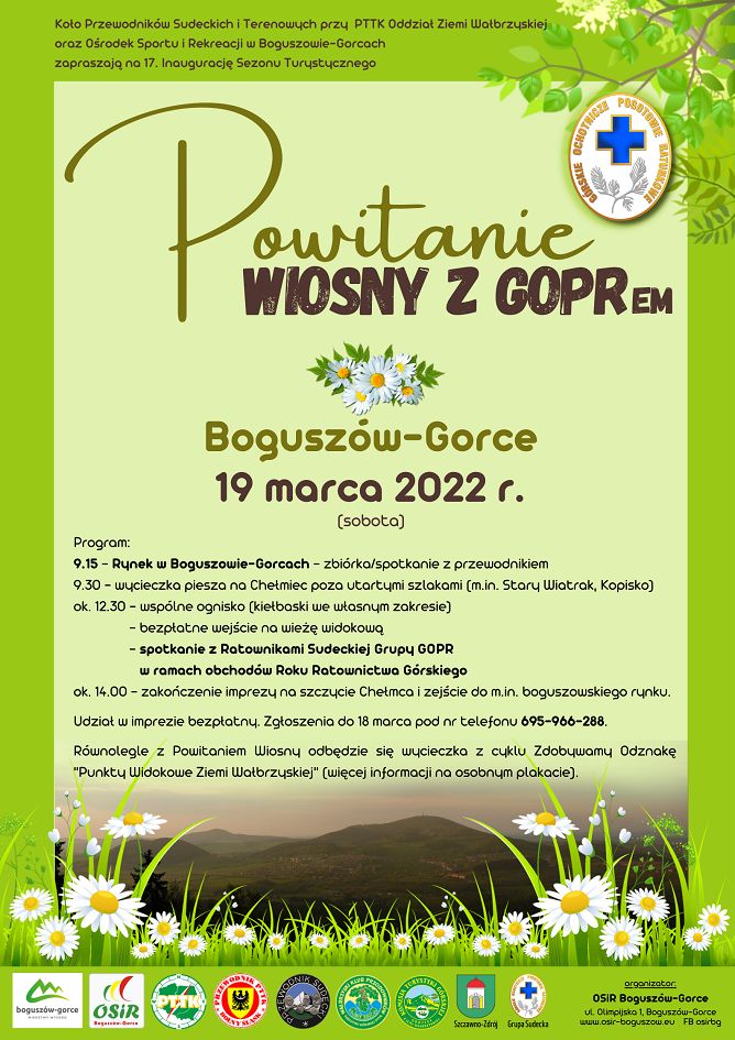 REGION: Powitają wiosnę