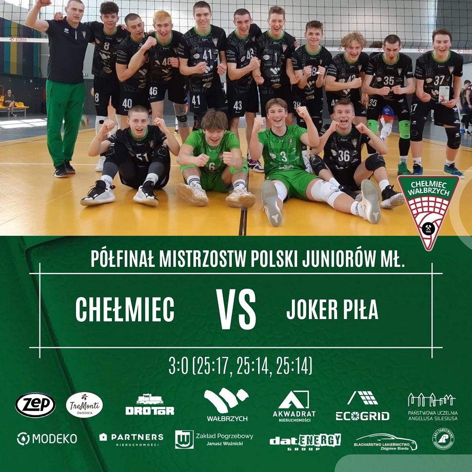 Wałbrzych/Kraj: Juniorzy w najlepszej "8"