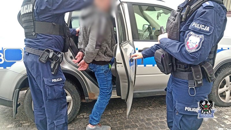 REGION, Unisław Śląski: Szarpanina z policjantami