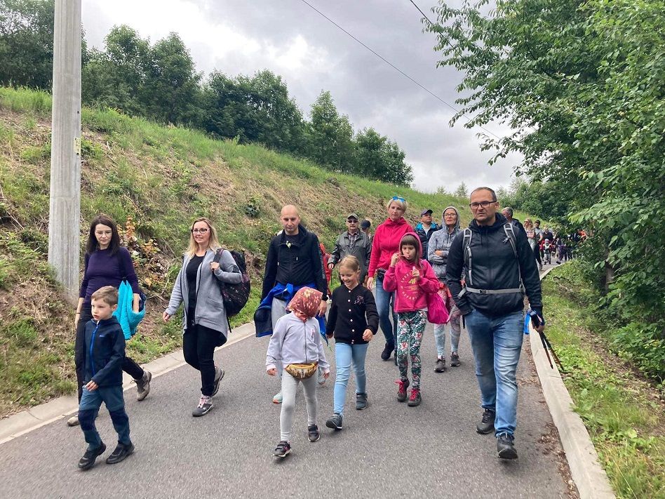 REGION, Jedlina-Zdrój: Ponad setka spacerowiczów