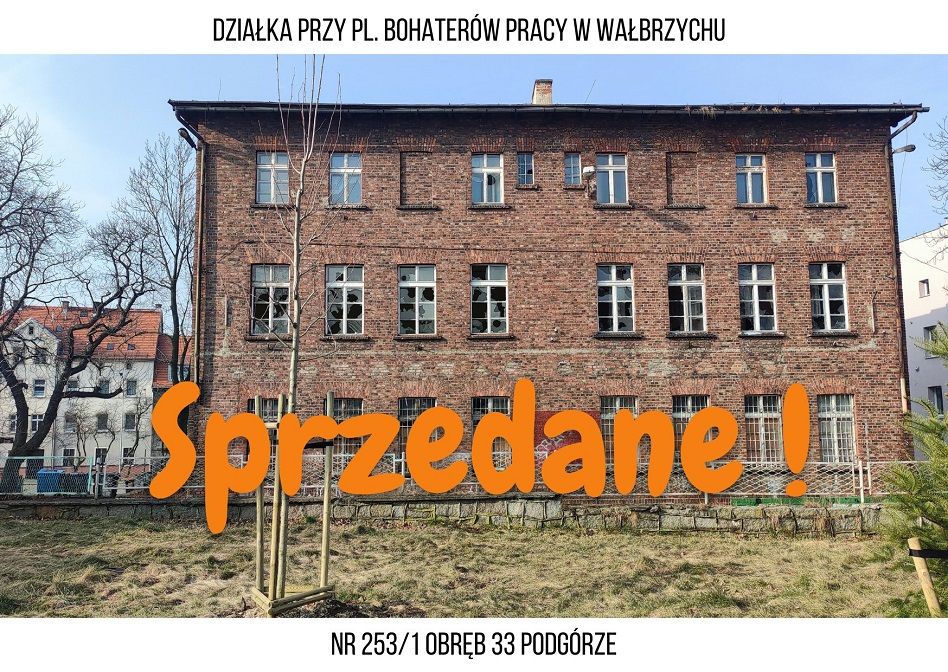 Wałbrzych: Budynek po szkole sprzedany