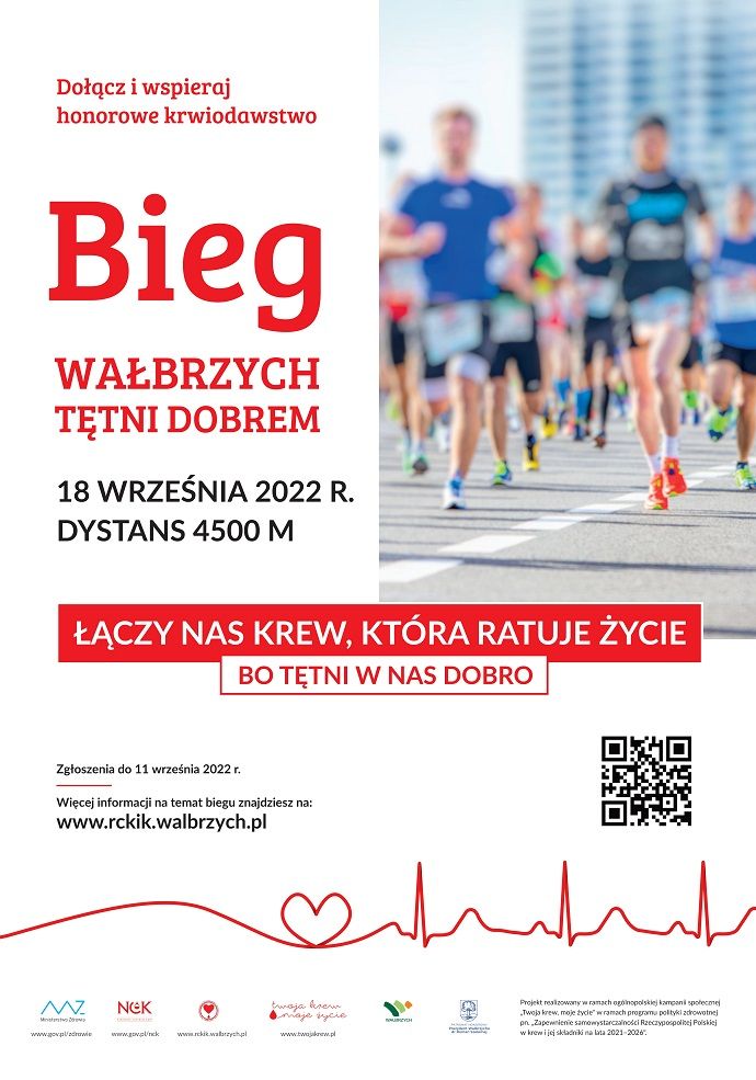 Wałbrzych: Pobiegną dla zdrowia
