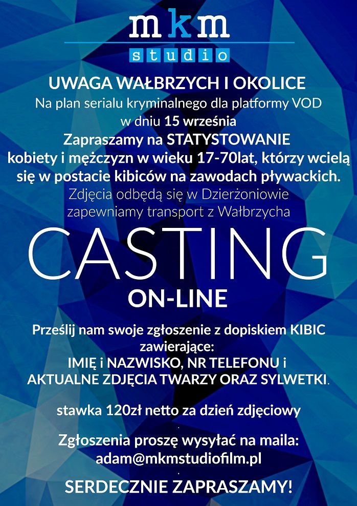 Wałbrzych/REGION: Możesz zagrać w filmie